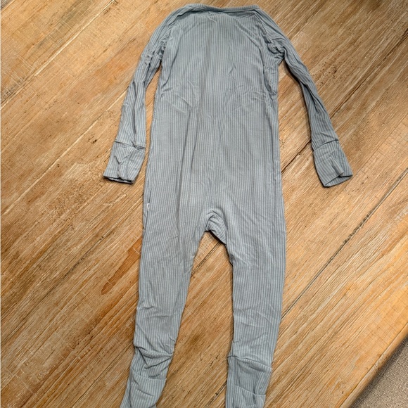 Little Sleepies Ribbed Zippy - Picture 2 of 3